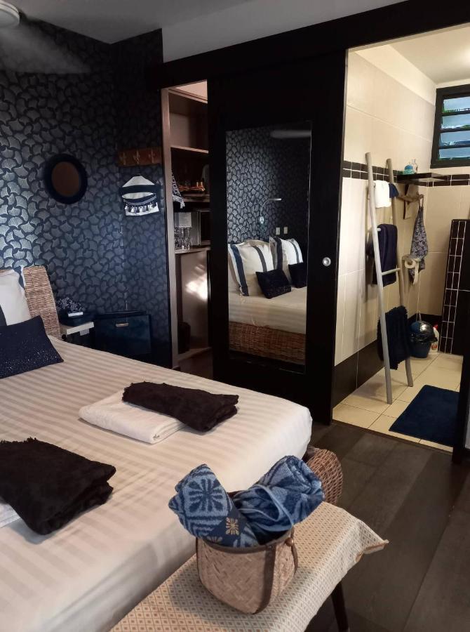 Suite Indigo Jacuzzi Prive Piscine Vue Mer Acces Cuisine Laverie Saint Pierre Exteriér fotografie