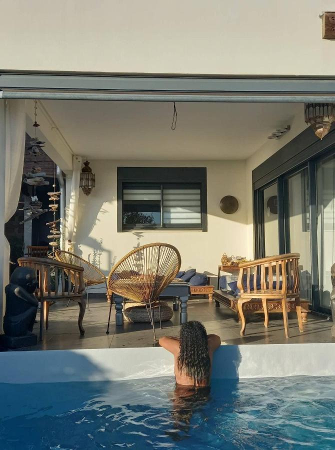 Suite Indigo Jacuzzi Prive Piscine Vue Mer Acces Cuisine Laverie Saint Pierre Exteriér fotografie