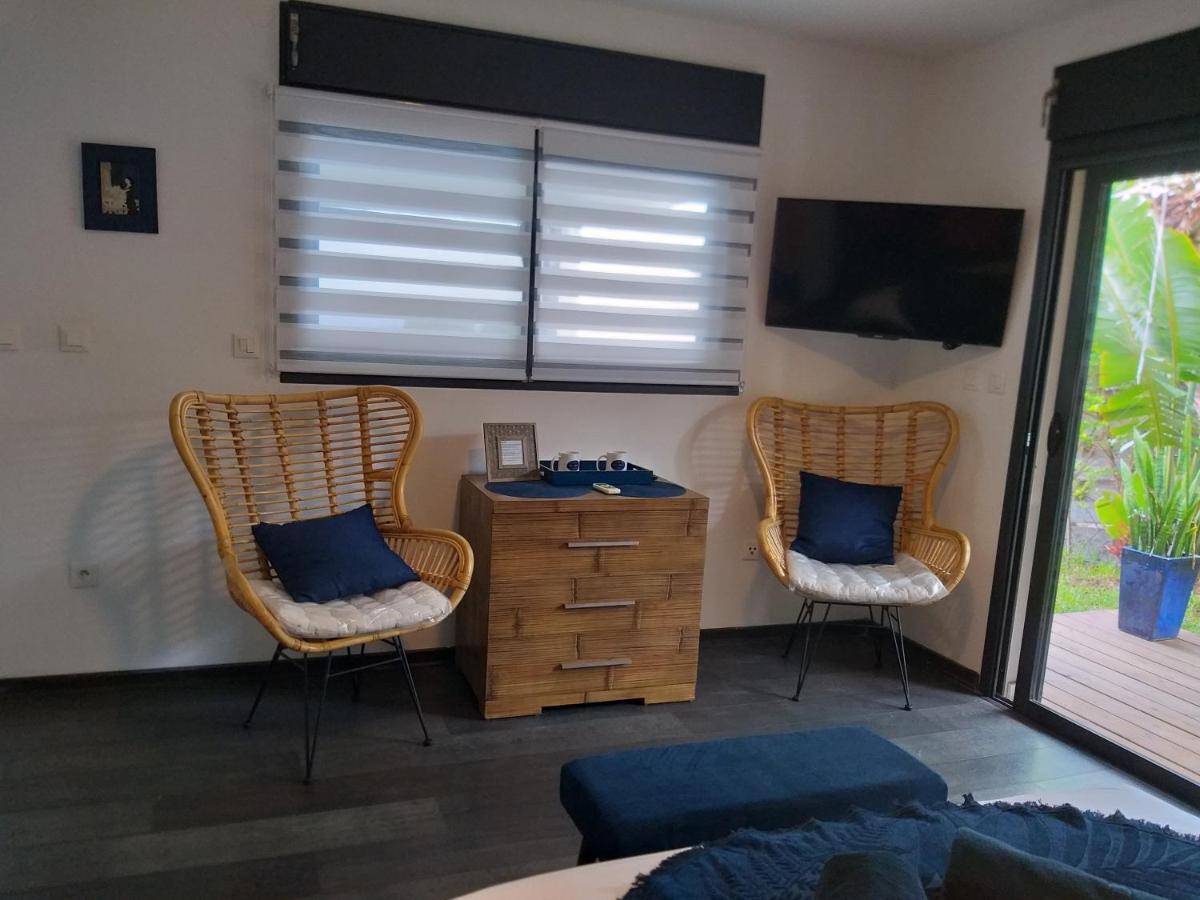 Suite Indigo Jacuzzi Prive Piscine Vue Mer Acces Cuisine Laverie Saint Pierre Exteriér fotografie